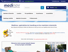 Tablet Screenshot of medinov.fr